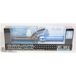 HOT TOOLS TITANIUM SPIRAL CURLING IRON