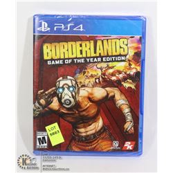 NEW BORDERLANDS GAME OF THE YEAR EDITION FOR PS4