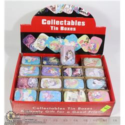 RETAIL DISPLAY OF TIN BOXES