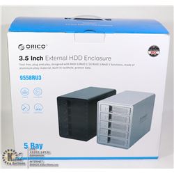 ORICO 5 BAY 3.5" EXTERNAL HDD ENCLOSURE