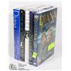 Image 1 : PRINCESS DIANA ASSORTED HARDCOVER BOOKS- SET OF 5