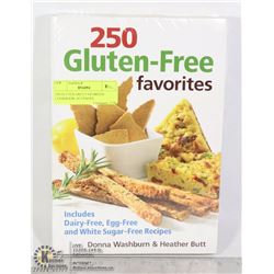 250 GLUTEN FREE FAVORITES COOKBOOK- 413 PAGES