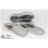 Image 1 : TWO PAIRS OF SIZE MEDIUM SLIPPERS