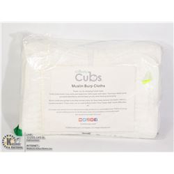 COMFY CUBS MUSLIN BURP CLOTHS