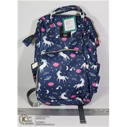 UNICORN THEME MOM AND BABY BAG