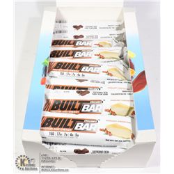 BOX OF BUILT BAR ENERGY/ PROTEIN BARS