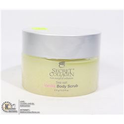 SECRET COLLAGEN SEA SALT VANILLA BODY SCRUB