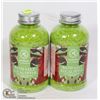 Image 1 : 2 JARS OF BATH SALT EUCALYPTUS