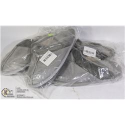 TWO PAIRS OF SIZE MEDIUM SLIPPERS