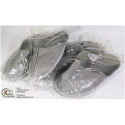 TWO PAIRS OF SIZE MEDIUM SLIPPERS