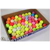 Image 1 : 5 DZ COLOURED RECLAIMED GOLF BALLS