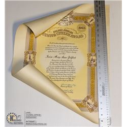 GOLDEN JUBILEE SENIOR CITIZEN AWARD