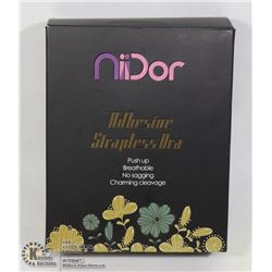NIIDOR ADHESIVE STRAPLESS BRA SIZE F