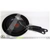 Image 1 : T-FAL 3 PACK TITANIUM NON-STICK FRY PAN SET
