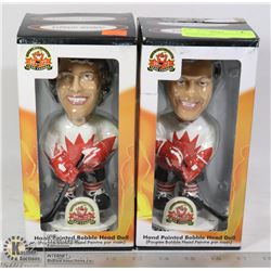 1972 TEAM CANADA HAND PAINTED BOBBLE HEADS