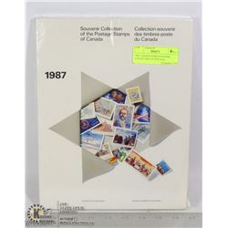 1987 CANADA POST SOUVENIR COLLECTION OF POSTAGE