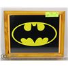 Image 1 : BATMAN LOGO MINI POSTER, FRAMED