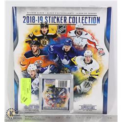 2018-2019 STICKER COLLECTION, NEW, UNOPENED
