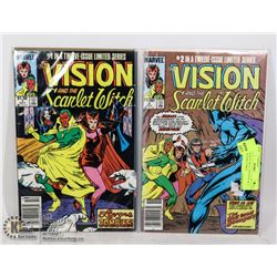 VISION & SCARLET WITCH #1 & 2 COLLECTOR COMICS