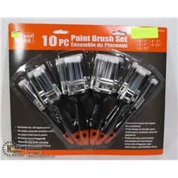 NEW 10PC PAINT BRUSH SET
