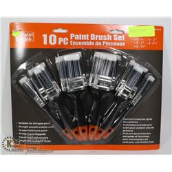 NEW 10PC PAINT BRUSH SET