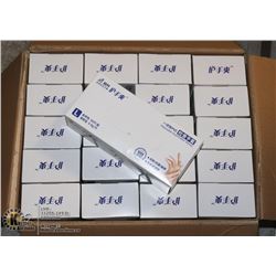 CASE WITH 20 BOXES OF LARGE RUBBER DISPOSABLE