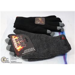 2PK MEN HEAT WAVE GLOVES