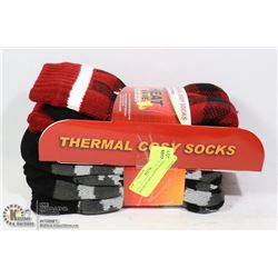 2PK MEN COZY SLIPPER SOCKS