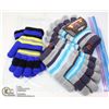 Image 1 : 3PK KIDS HEAT WAVE GLOVES