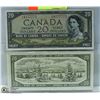 Image 1 : 1954 CANADIAN $20 BILL
