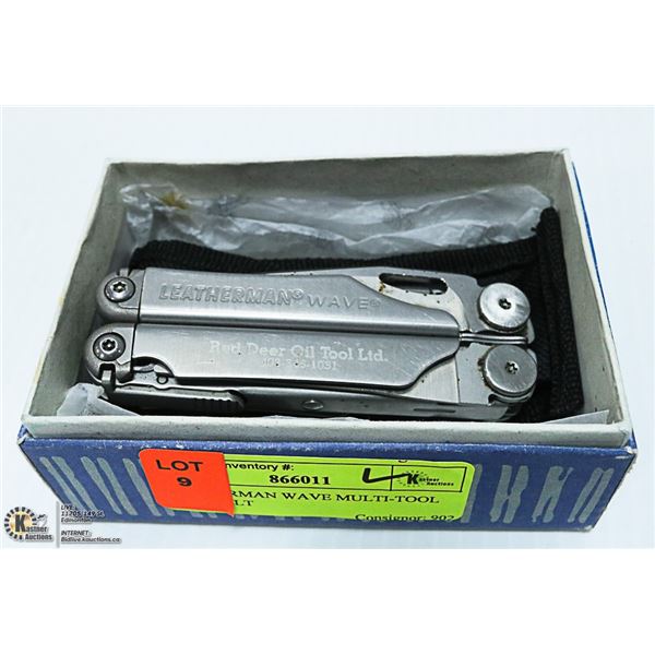 LEATHERMAN WAVE MULTI-TOOL WITH BELT