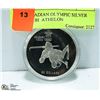 Image 1 : 1986 CANADIAN OLYMPIC SILVER $20 COIN BI  ATHELON