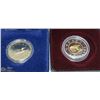 Image 1 : 2005 STERLING SILVER PROOF $2 + 1987 PROOF $1