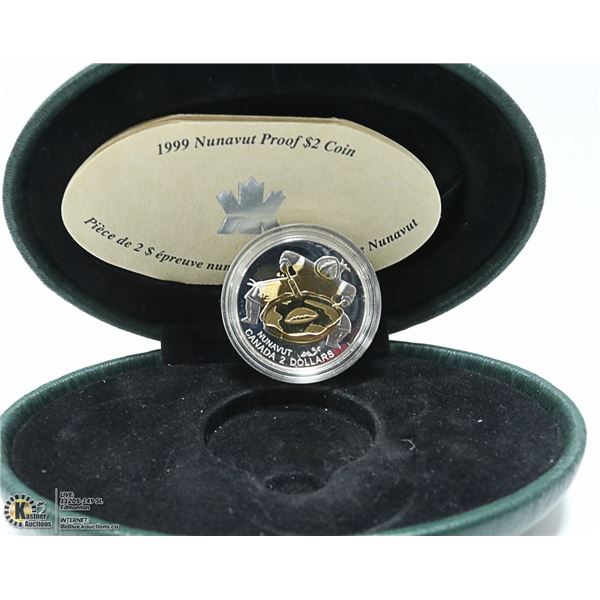 NUNAVUT PROOF $2 COIN