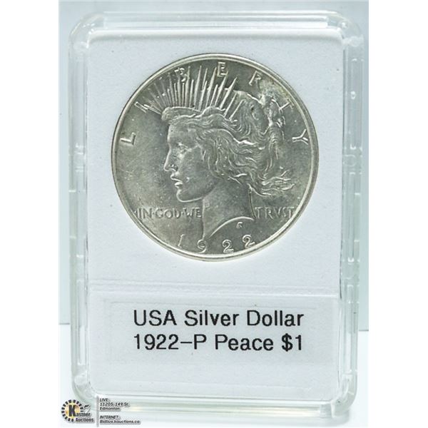USA 1922-P SILVER DOLLAR 90% SILVER  UNCIRCULATED