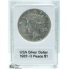Image 1 : USA 1922-D SILVER DOLLAR 90% SILVER