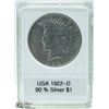 Image 1 : USA 1922-D SILVER DOLLAR 90% SILVER