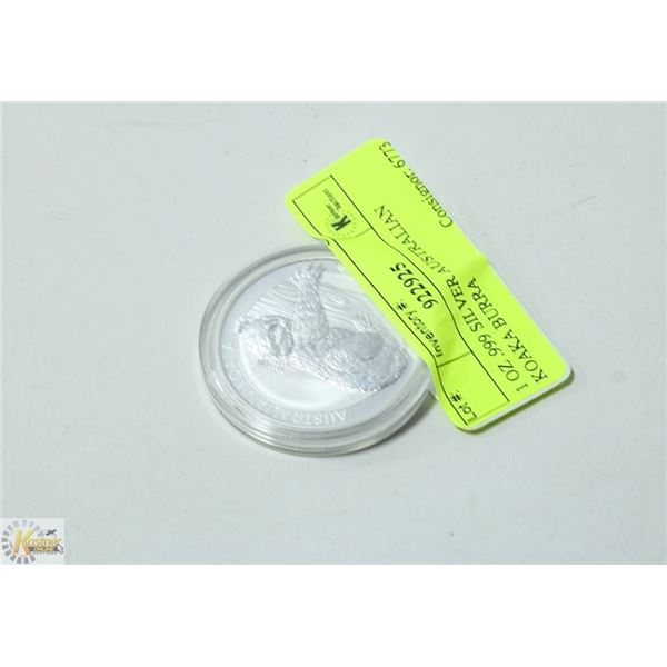 1 OZ .999 SILVER AUSTRALIAN KOAKA BURRA