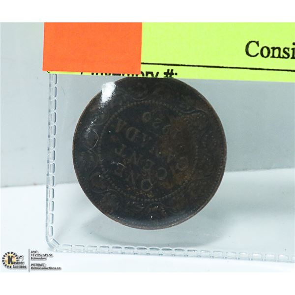 1920 CANADIAN LARGE PENNY
