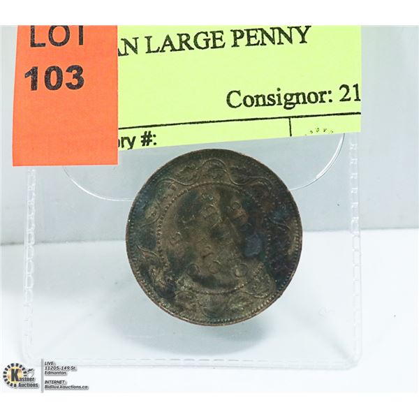 1915 CANADIAN LARGE PENNY