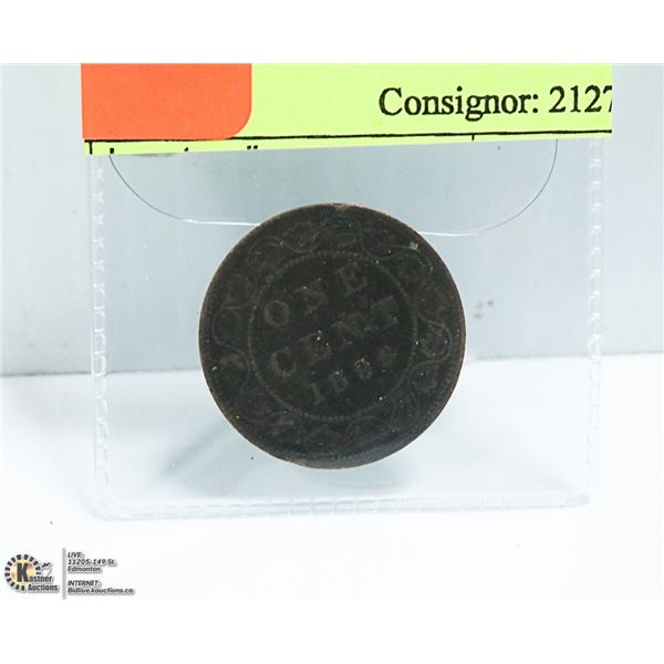 1896 CANADIAN LARGE PENNY