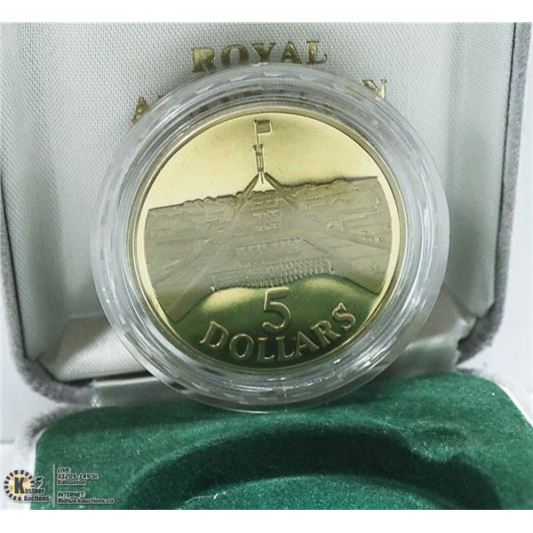 1998 ROYAL AUSTRALIAN MINT $5 ROUND