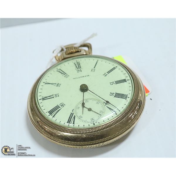 WALTHAM POCKET WATCH  C1900