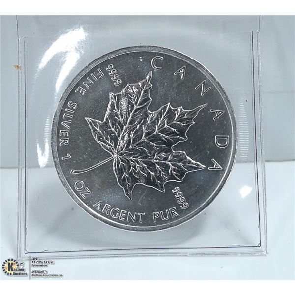 1 TROY .OZ SILVER MAPLE LEAF