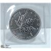 Image 1 : 1 TROY .OZ SILVER MAPLE LEAF