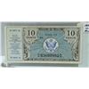 Image 1 : 1948 10 CENT USA MILITARY PAYMENT CERTIFICATE
