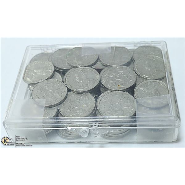 101 PCS 1922 - 1936 CANADIAN 5 CENTS