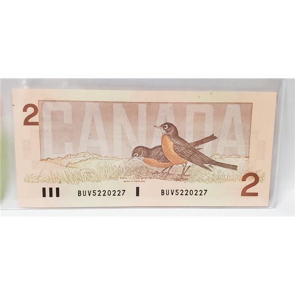 CANADIAN $2 DOLLAR BILL