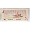 Image 1 : CANADIAN $2 DOLLAR BILL