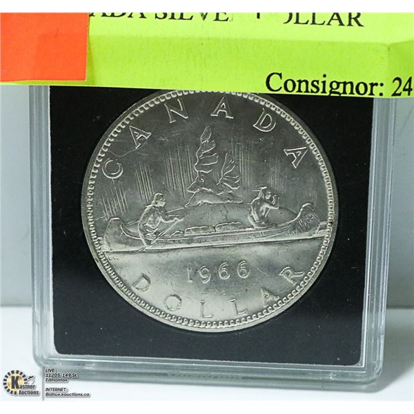 1966 CANADIAN SILVER DOLLAR